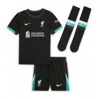 Maglie da calcio Liverpool Alexander-Arnold #66 Seconda Maglia Bambino 2024-25 Manica Corta (+ Pantaloni corti)